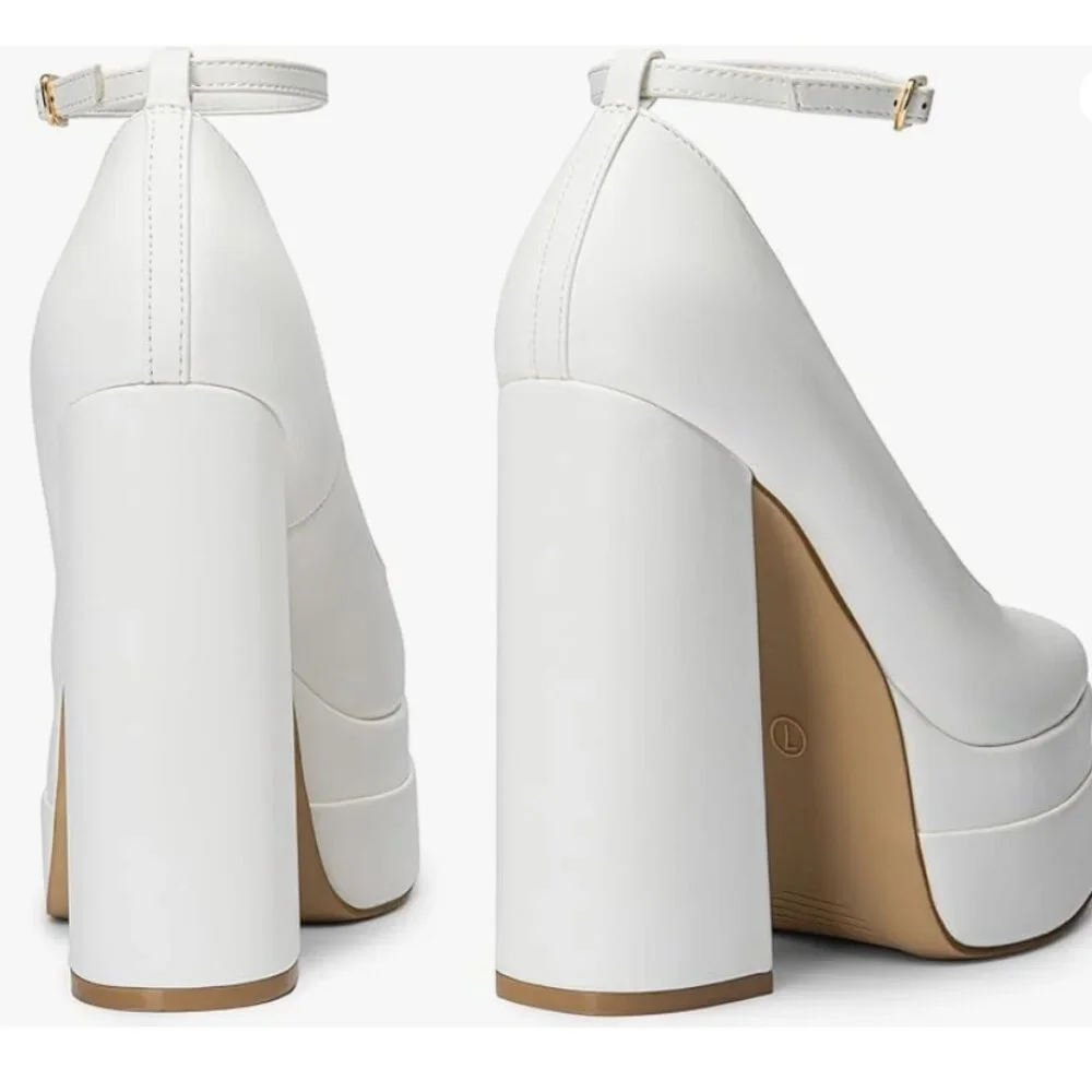 Women's High Heels Closed Toe  Platform